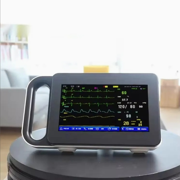 Monitor Veterinário Portátil Multiparamétrico para Animais Equipamento Médico