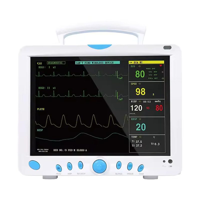 Monitor de UTI Equipamento Médico O Monitor de Sinais Vitais de Múltiplos Parâmetros para Ambulância