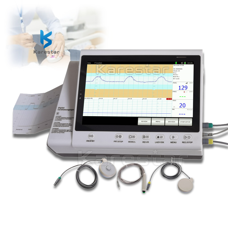 Fornecedor de Monitor Fetal Cardiotocógrafo Materno Sistema de Monitoramento de Pacientes Multiparamétrico