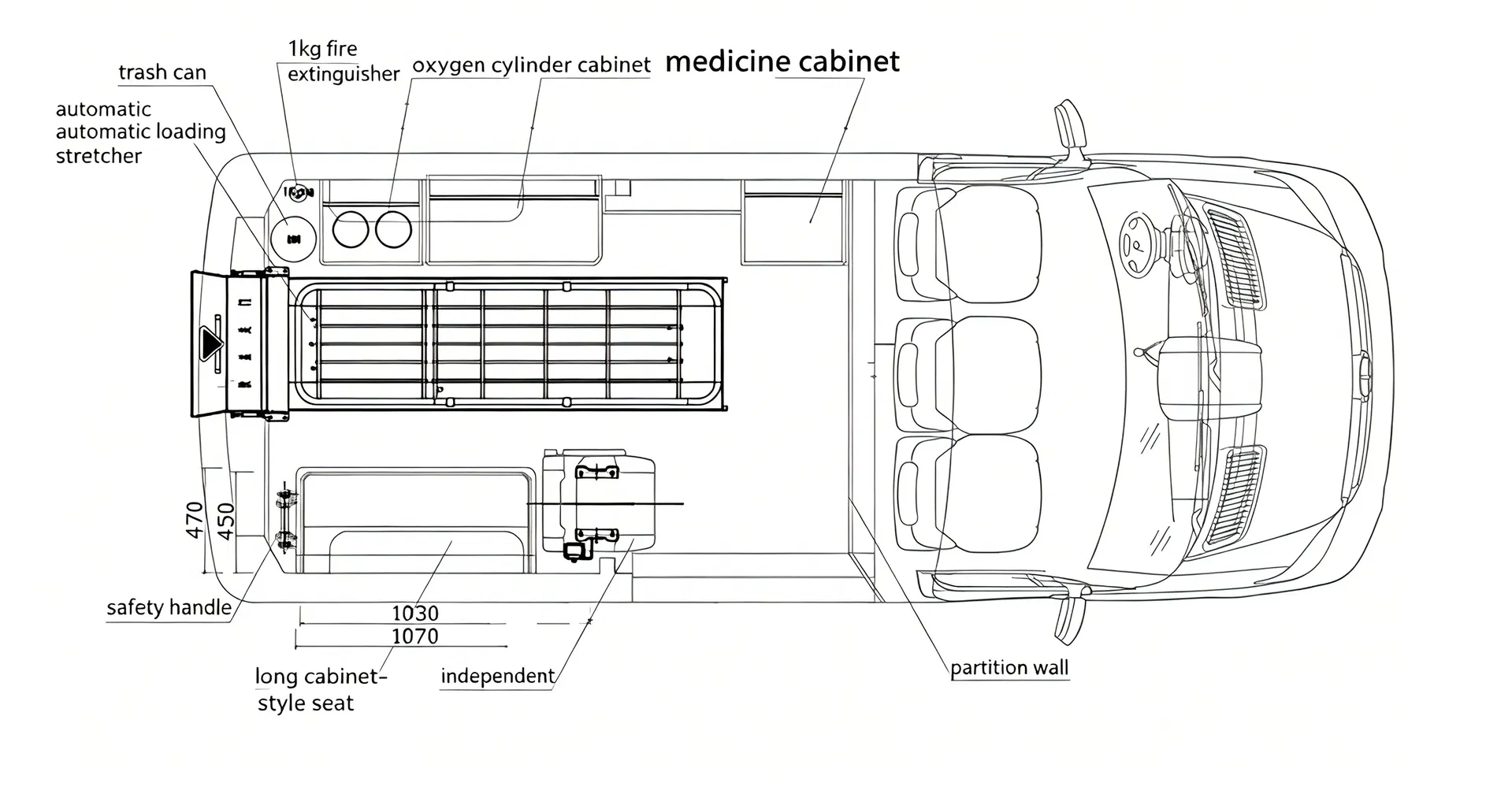 Ambulância Interior 2