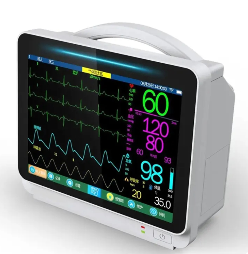 Sistema de Monitoramento Remoto de Pacientes com Monitor de Pacientes Modular Multicanal com Tela Sensível ao Toque