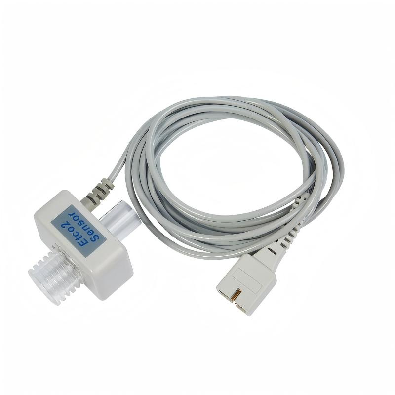 Monitor de Sinais Vitais Portátil com Etco2 SpO2 Gás Anestésico
