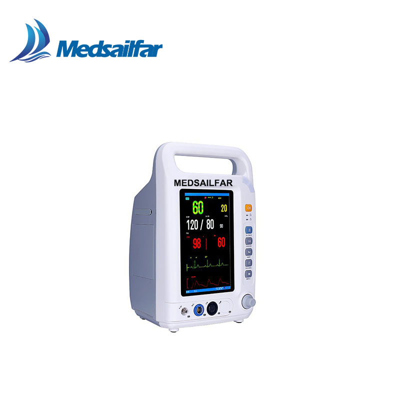 Monitor de Paciente Portátil Multiparamétrico para Sala de Pacientes de Hospital CE
