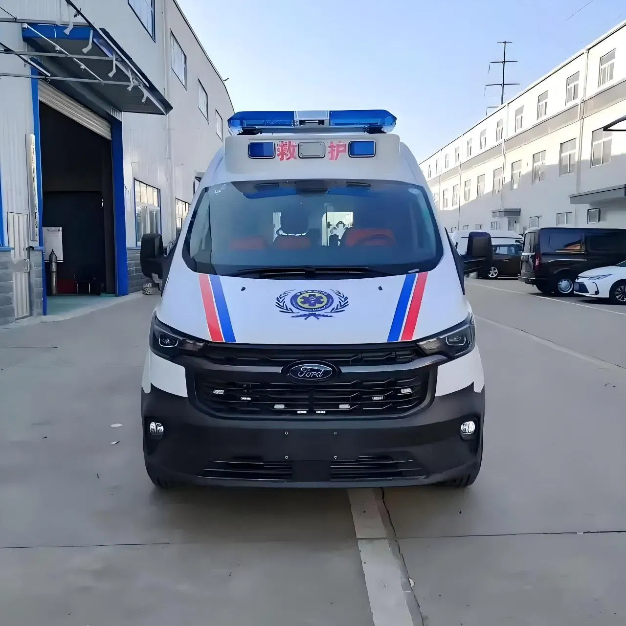 Transporte Ambulância Paciente Exportado Ford V362 4X2 Monitoramento de Gasolina