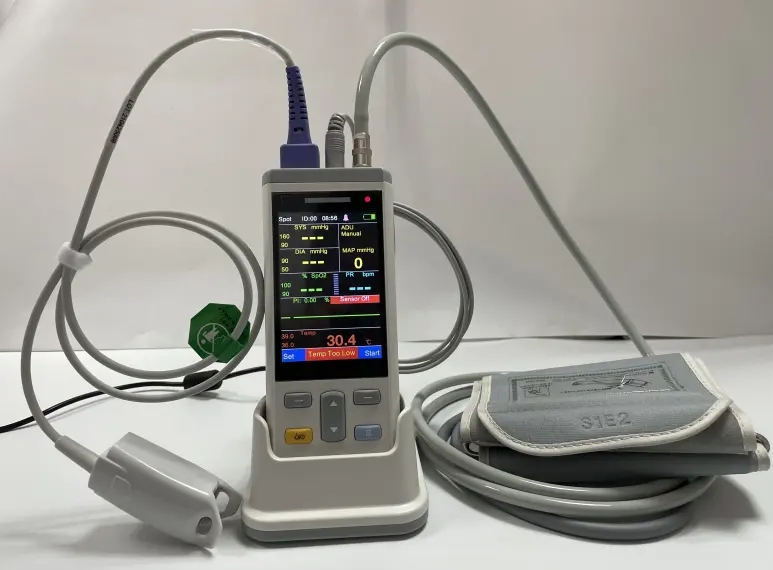Dispositivo de Monitoramento de Sinais Vitais Portátil 3.5inch para Pacientes Neonatais, Pediátricos e Adultos