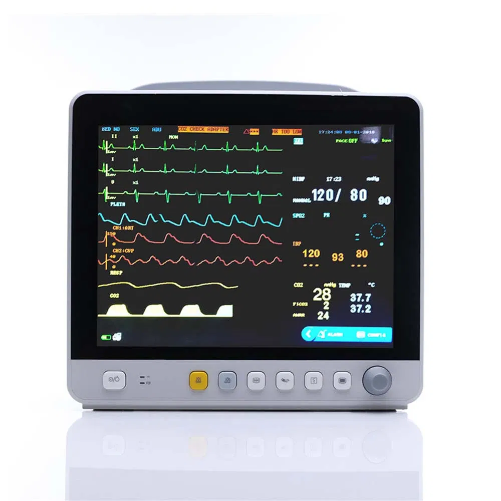 Equipamento Hospitalar de Fábrica Monitor de Paciente Monitor de Paciente Portátil e Manual