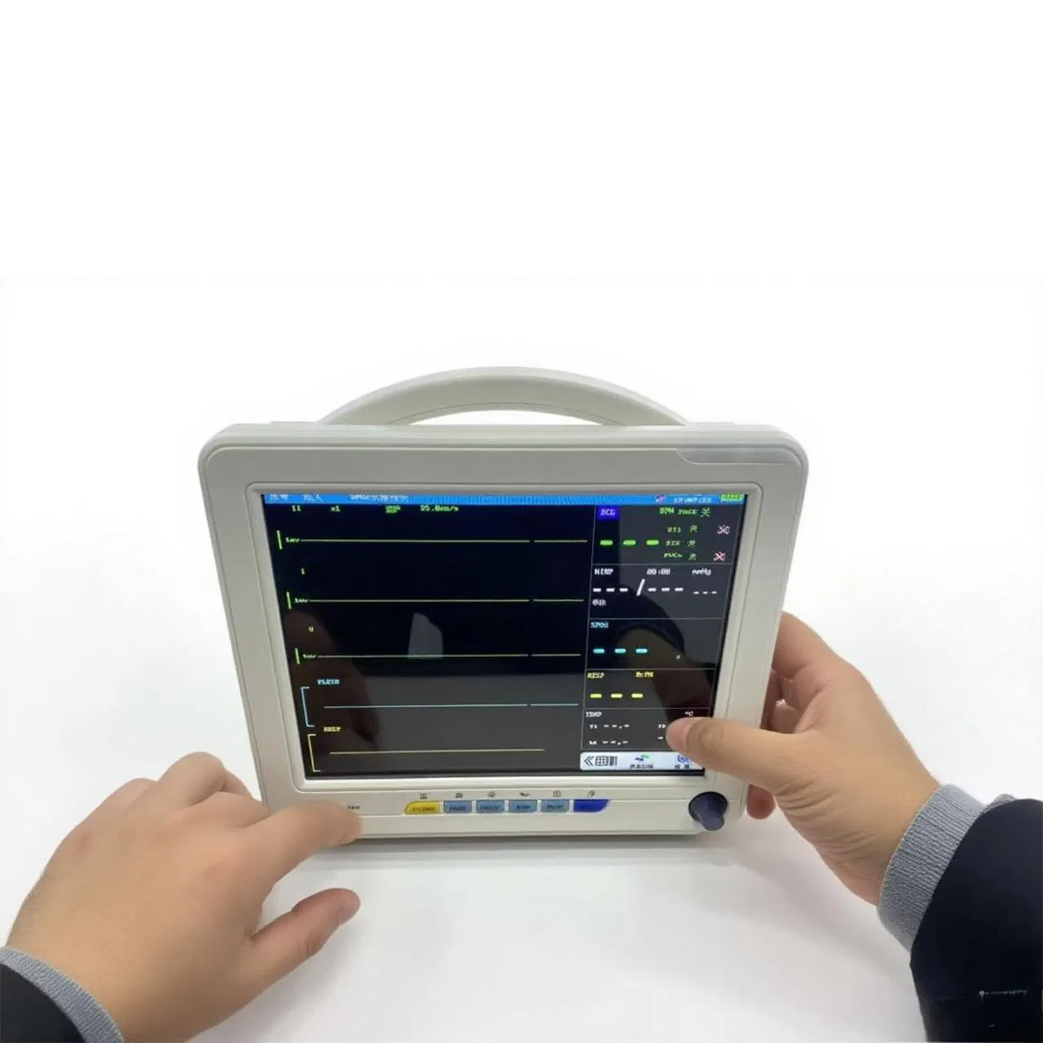 Sistema de Monitoramento de Pacientes em Produtos Médicos Monitor Multiparamétrico Portátil para Monitoramento em Sala de Operação (SO)