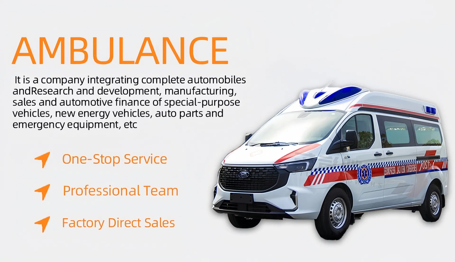 Ambulância Ambulância Transmissão Automática
