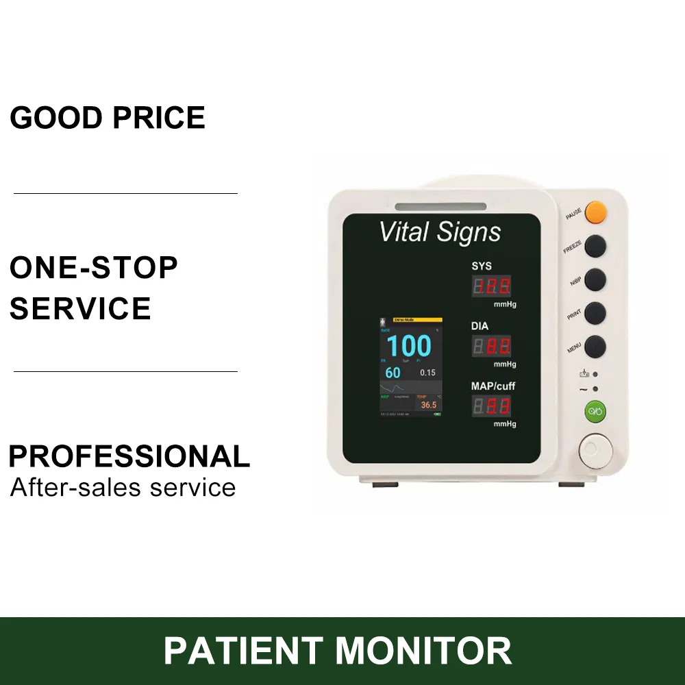 Sinais de Hospital Monitoramento Monitor de Paciente Multiparamétrico Sinal Vital Ambulância