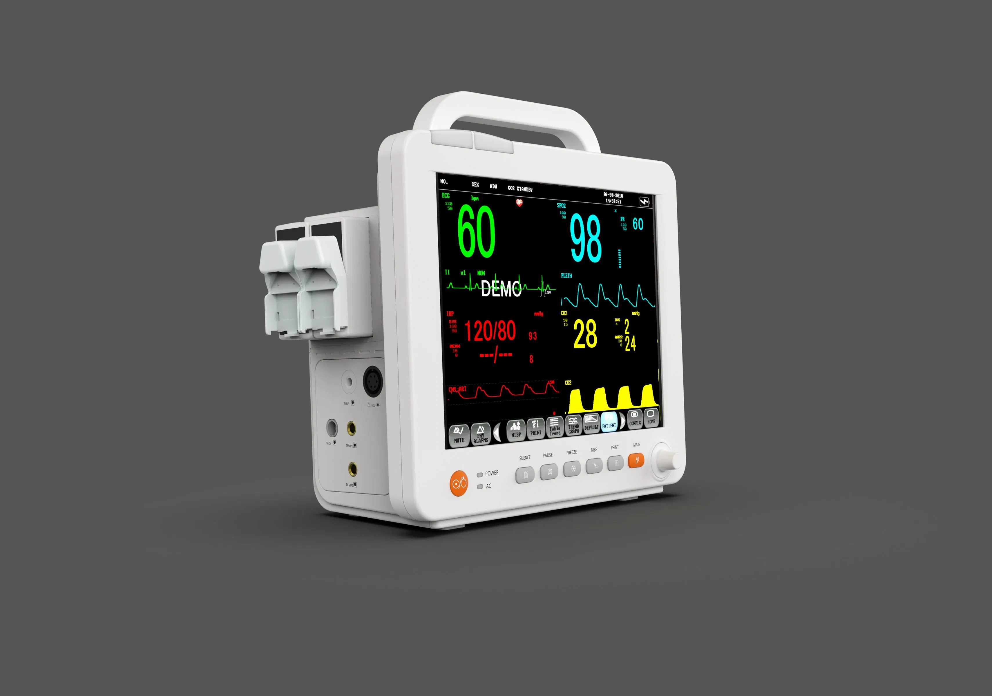 Ms-8000m Monitor de Paciente Modular Multi Parâmetro