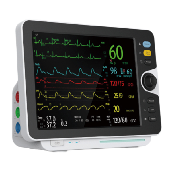 Fabricante 12 Monitor Multiparamétrico de Sinais Vitais Cardíacos de UTI Máquina Médica