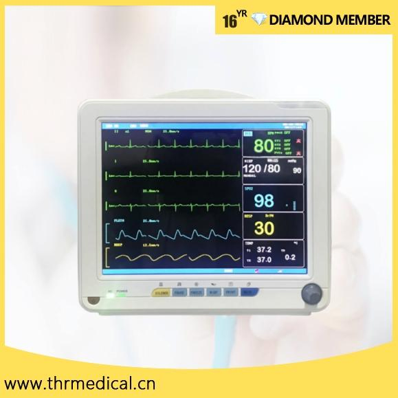 Monitor de Sinais Vitais Portátil Multi Parâmetro de Qualidade CE para Hospital (THR-PM3000)