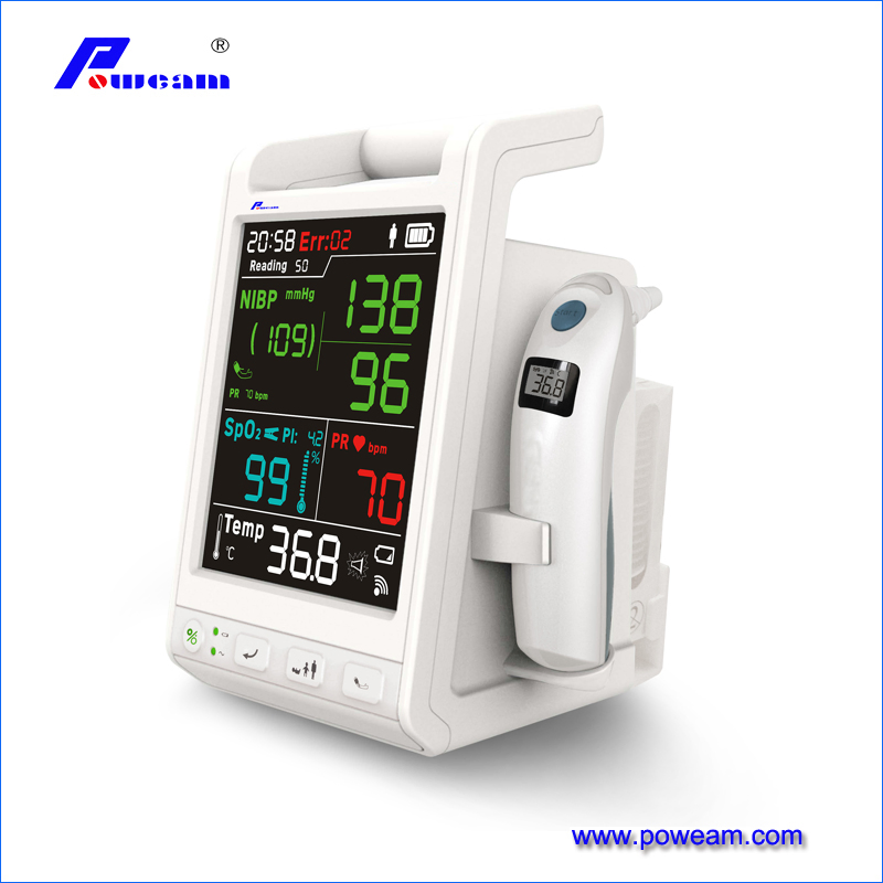 Hospital 7'' Monitor de Paciente Portátil TFT LCD (80B)