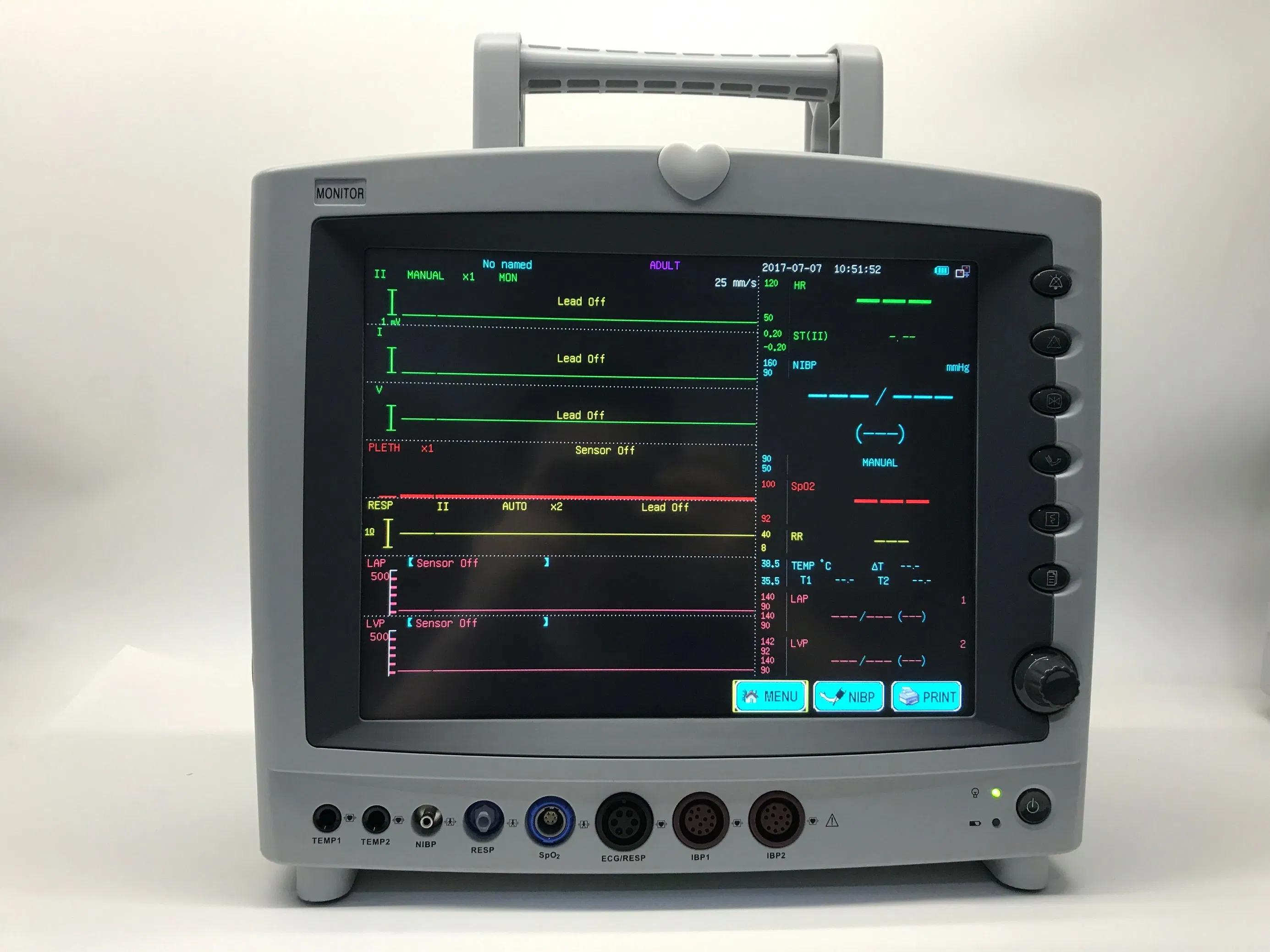 Monitor de Paciente Neonatal com Tela Sensível ao Toque de Boa Qualidade para Hospital (WHY60C)