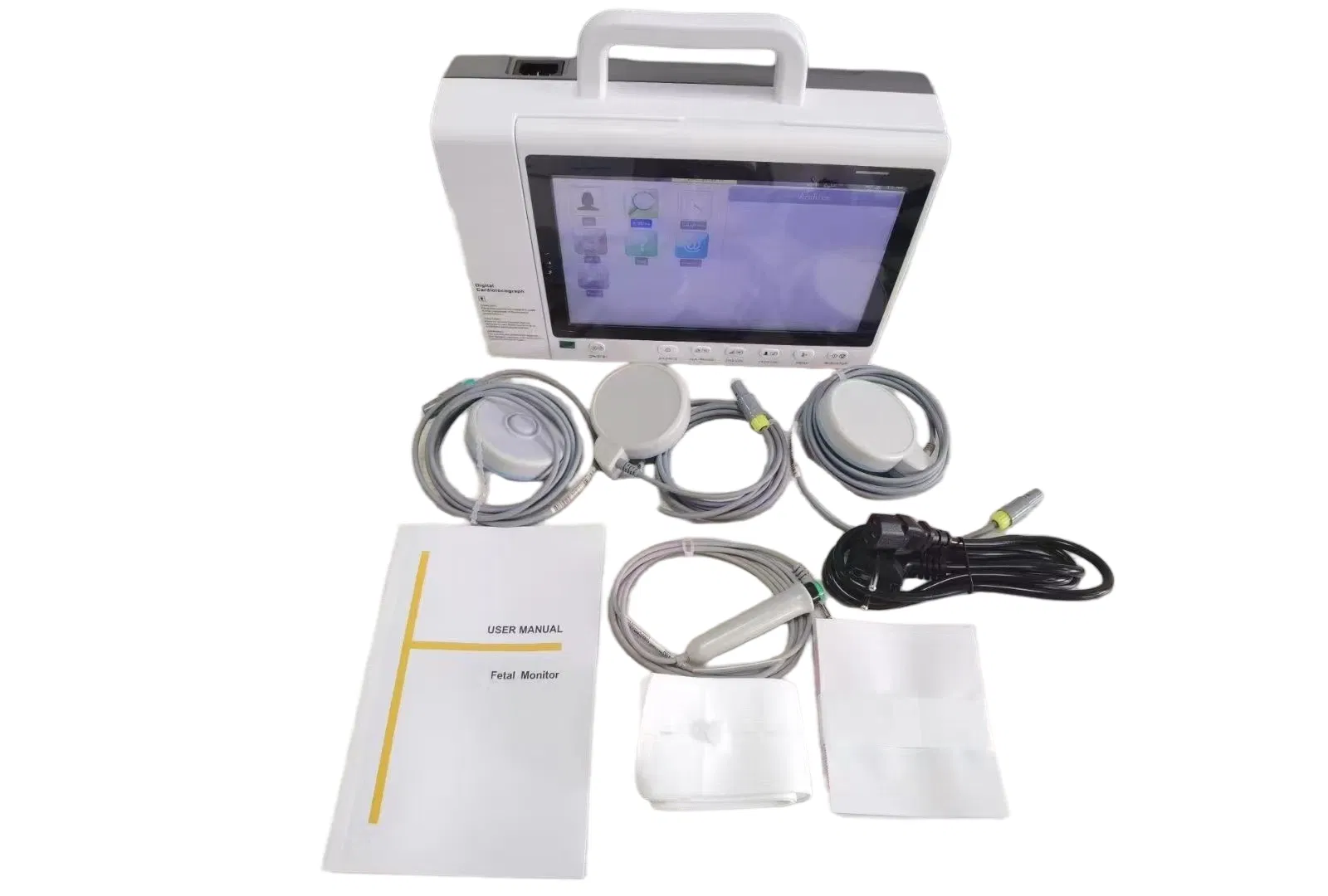 Monitor Fetal Avançado com Sonda para Gêmeos e Interpretação Automática