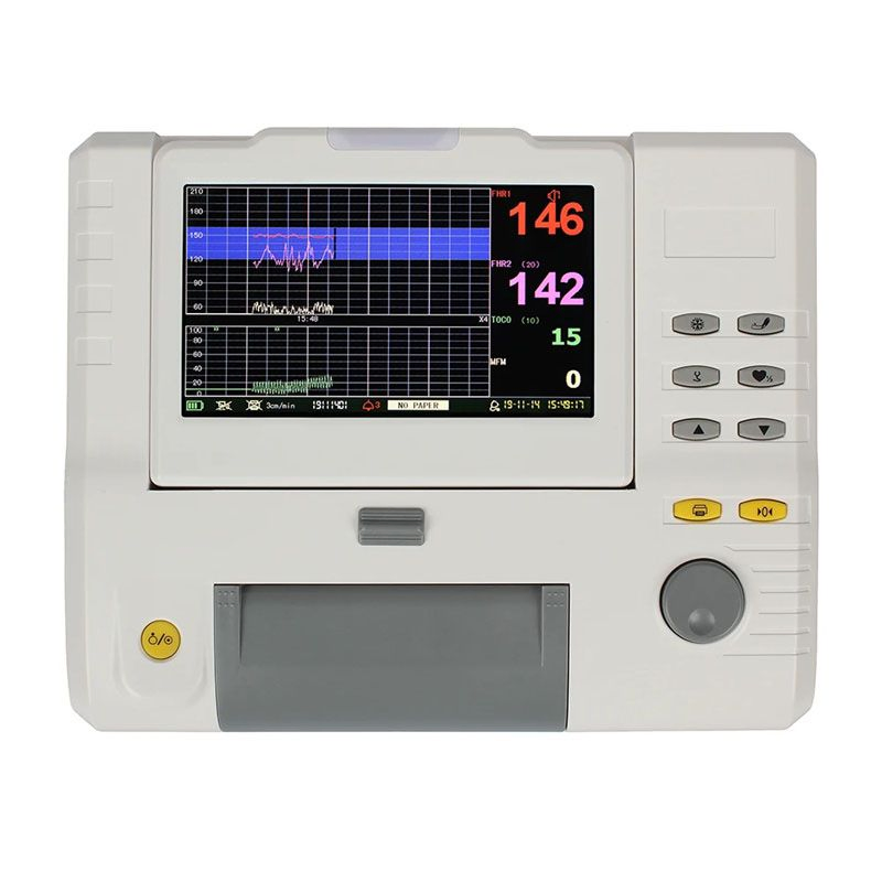 Monitoramento da Frequência Cardíaca Fetal Monitoramento Pré-natal Doppler Monitor Fetal Equipamento de Monitoramento Médico Materno