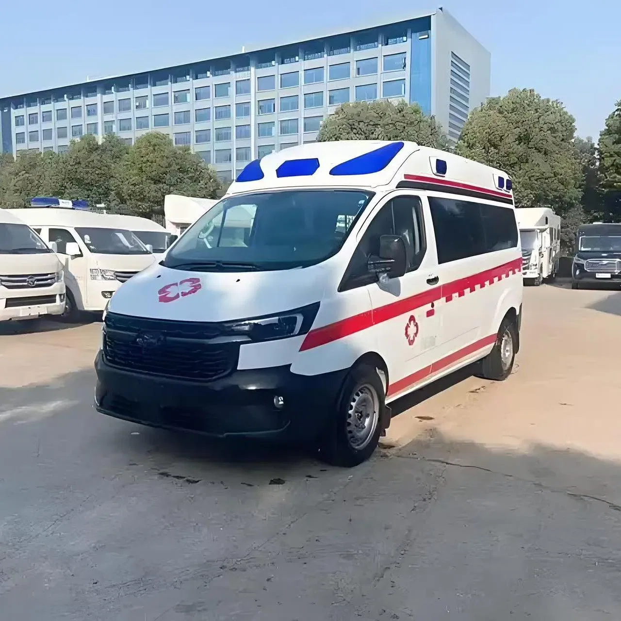 Transporte Ambulância Paciente Exportado Ford V362 4X2 Monitoramento de Gasolina