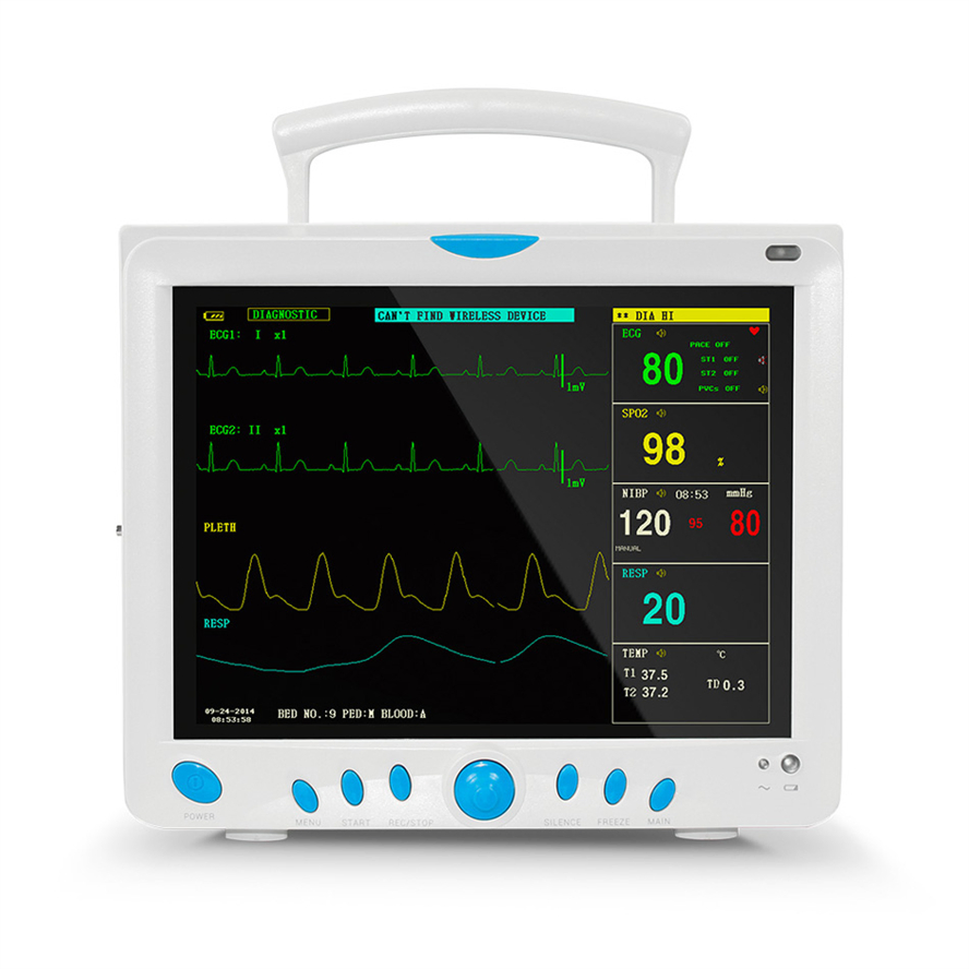 Sistema Avançado de Monitoramento de Sinais Vitais Sem Fio para Hospitais