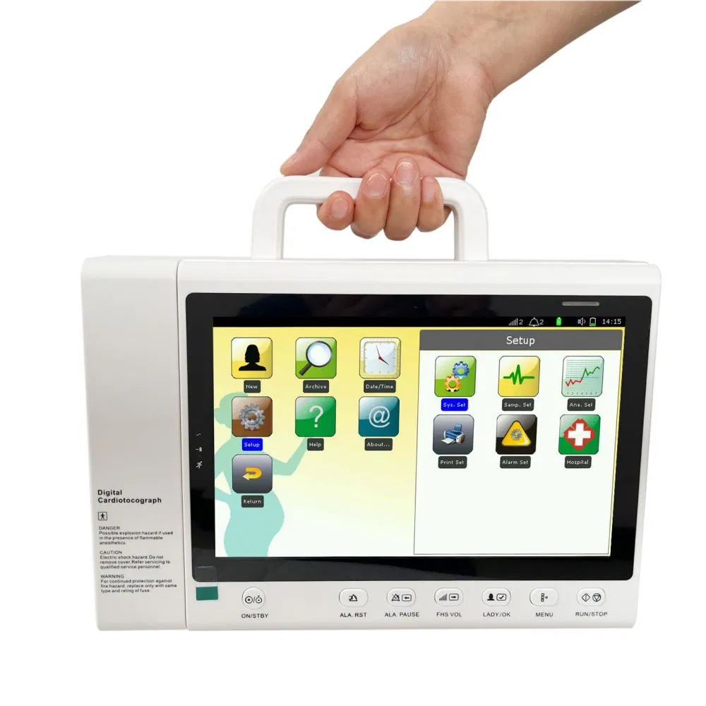 Monitor Fetal Materno Portátil 10.2 1inch LCD