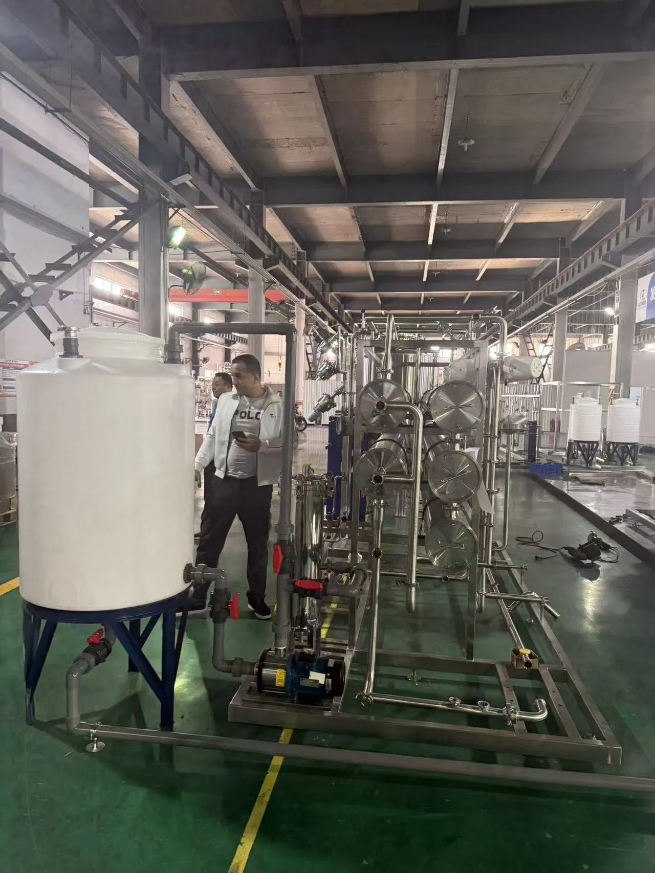 Sistema de Água Purificada RO EDI de Equipamentos Farmacêuticos Padrão GMP de Tratamento de Água