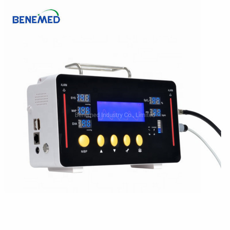 Monitor de Sinais Vitais Médico Portátil NIBP SpO2 Bvm-8