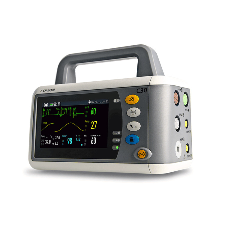 Comen C30 Equipamento Médico Transporte de Emergência Monitor de Paciente