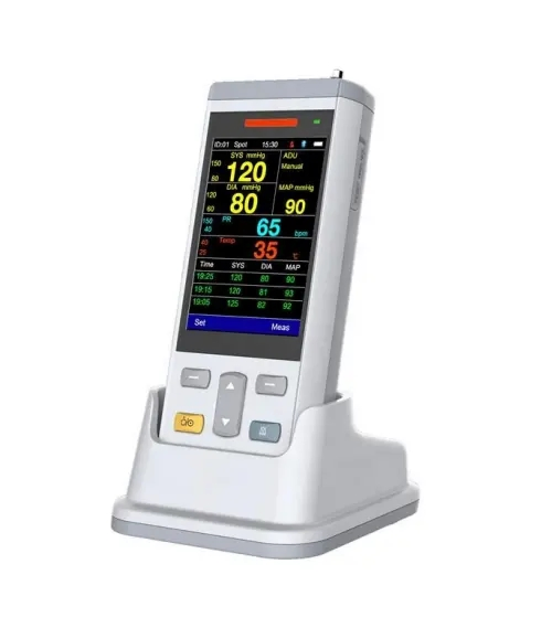 Dispositivo de Monitoramento de Sinais Vitais Portátil 3.5inch para Pacientes Neonatais, Pediátricos e Adultos