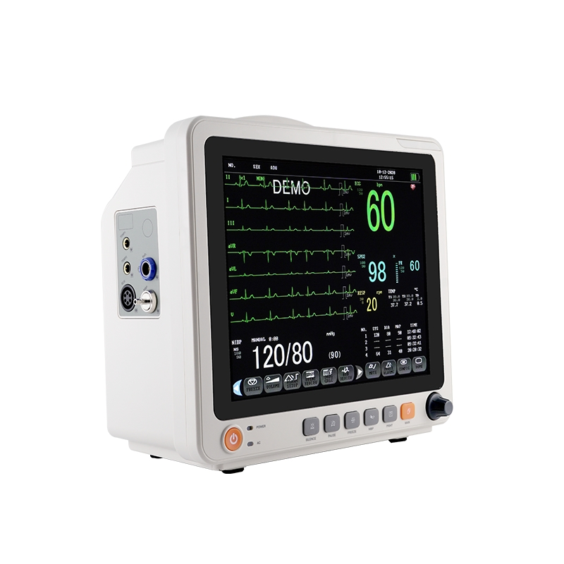 Monitor de Paciente com Tela Sensível ao Toque Multiparamétrico Preço de Fábrica para Emergência Hospitalar