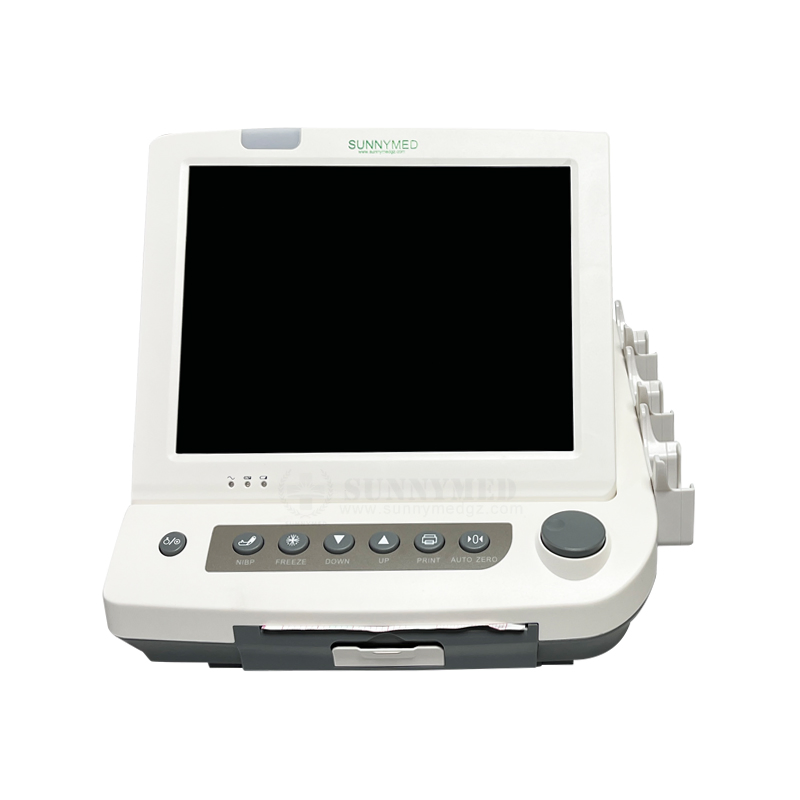 Sy-C049 Monitor Fetal Sem Fio Multifuncional Portátil com Tela Touch TFT Monitor Fetal Paciente