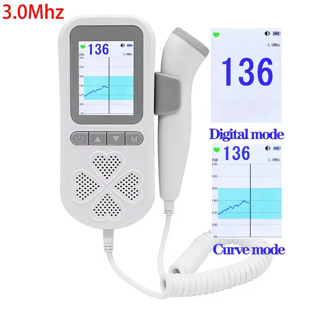 Monitor de Batimentos Cardíacos Fetal por Ultrassom Doppler