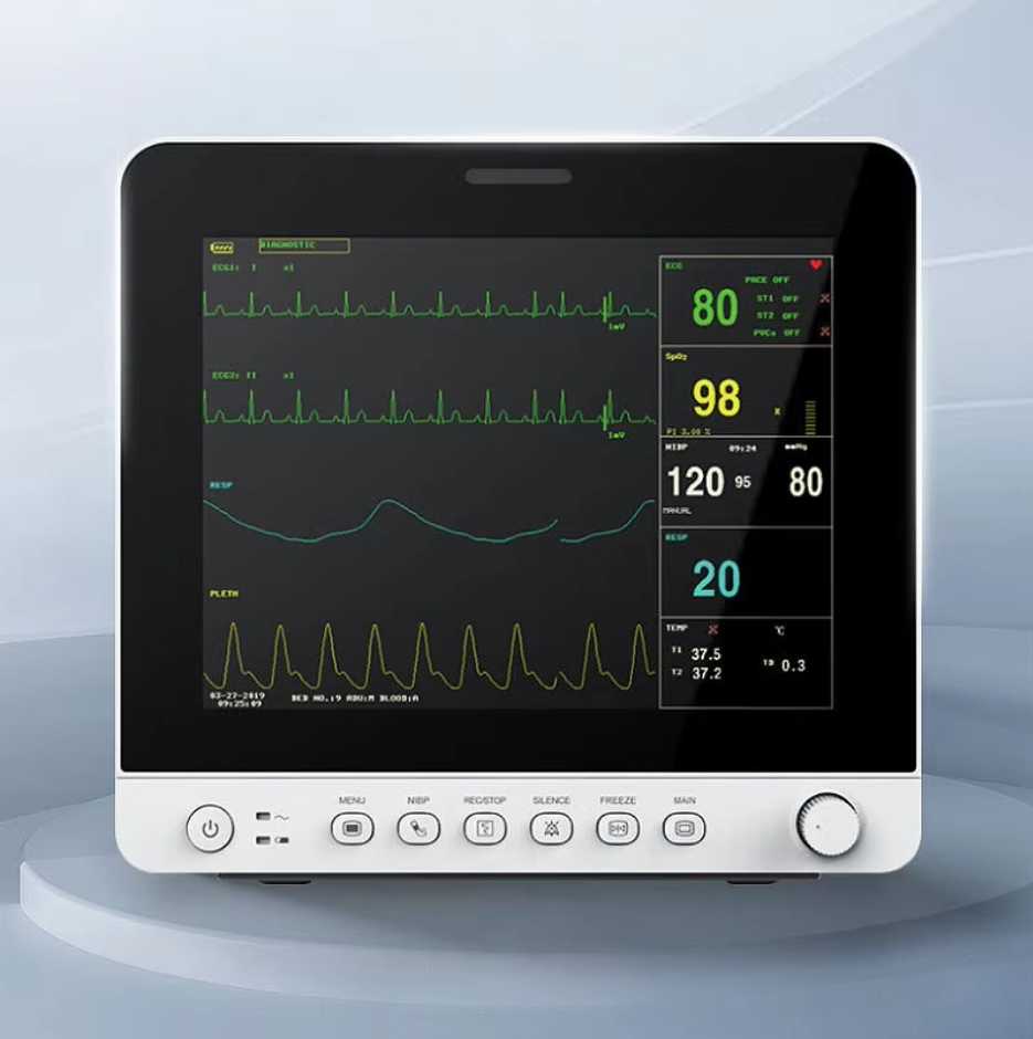 15 Monitor de Paciente de Alta Definição para UTI em Uso Hospitalar