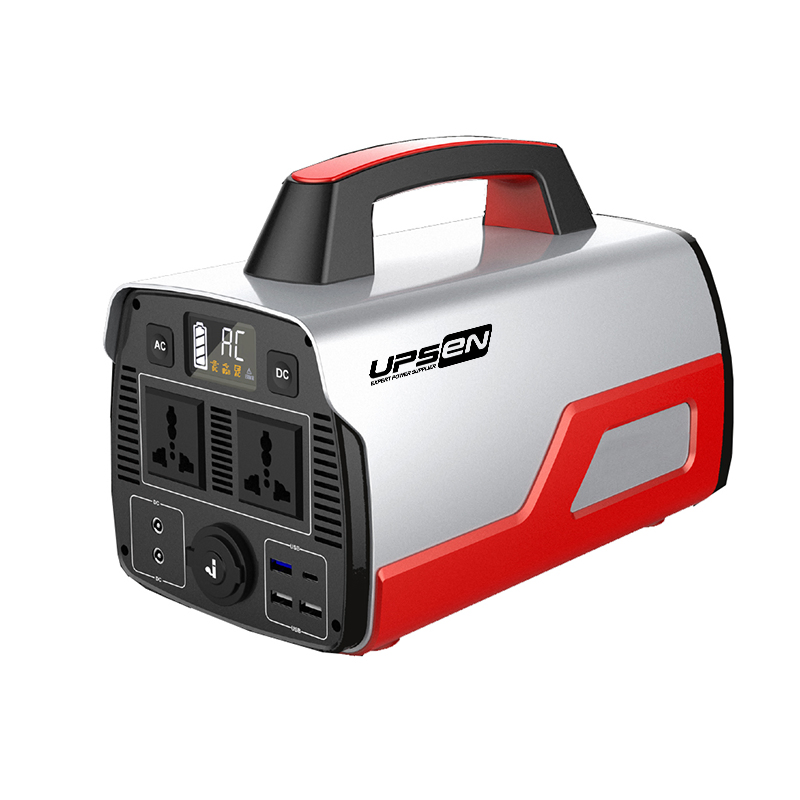 110V 220V Sistema de Gerador de Energia Solar para Emergências em Casa Banco de Energia de Lítio 500W Estação Portátil Upsen