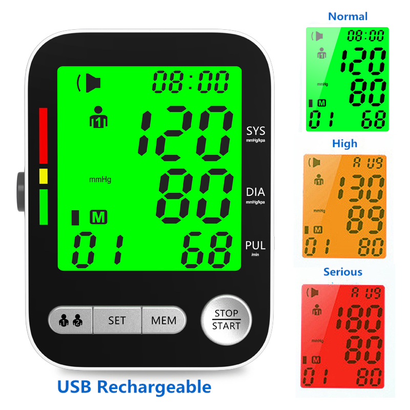 Monitor de Sinais Vitais de Pressão Arterial Multiparamétrico Veterinário Esfigmomanômetro