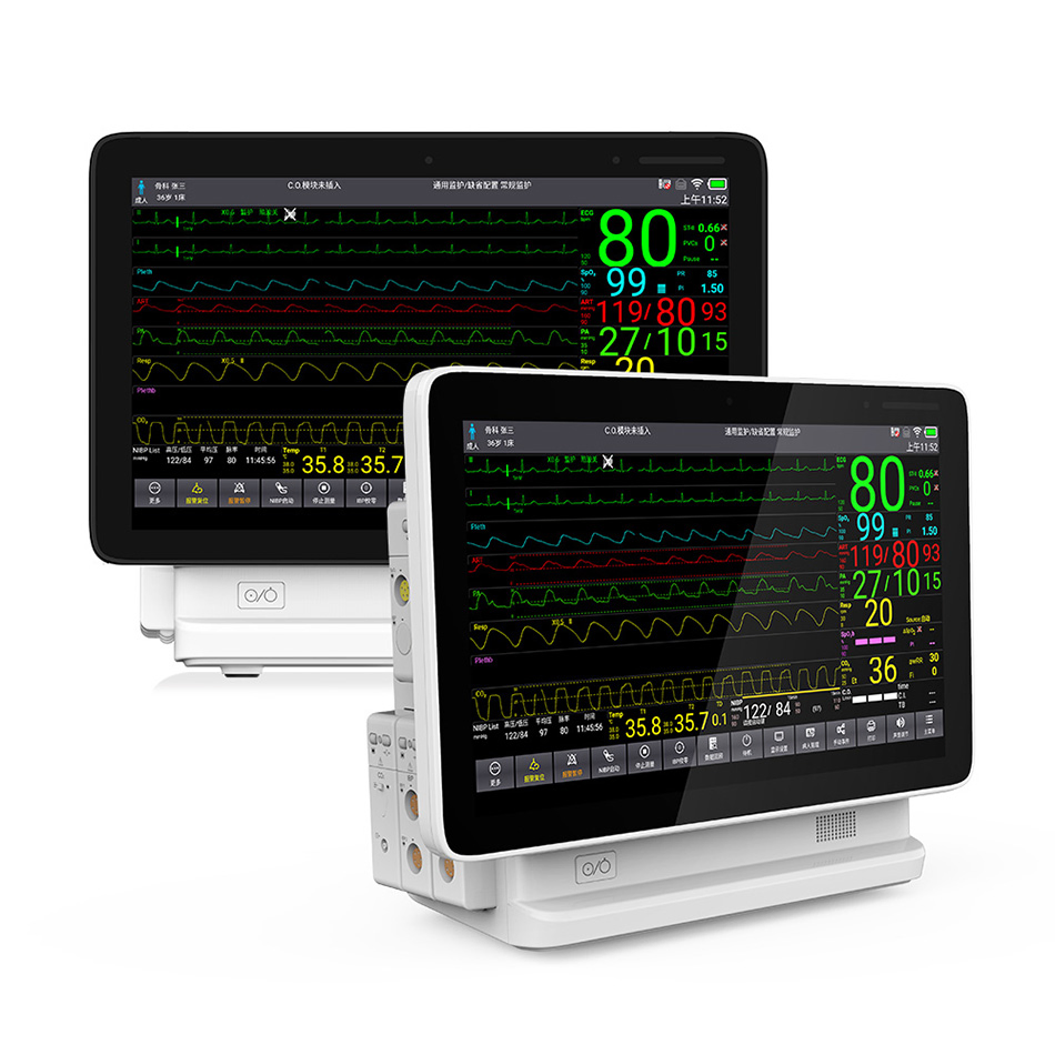 Dispositivos de Monitoramento Remoto de Pacientes Contec Ts15 Monitor Modular Portátil