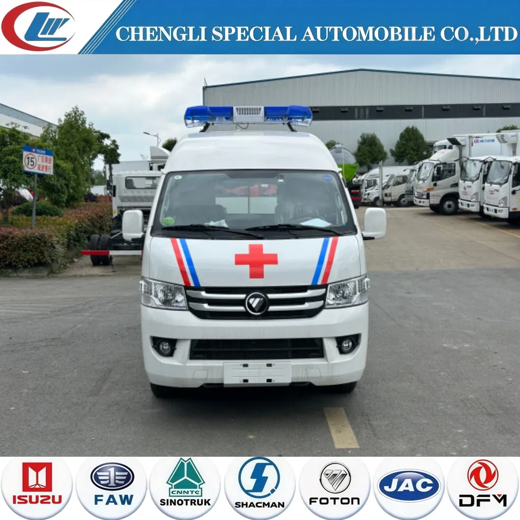 Nova 120 Mochila Médica Ambulâncias Carro Transmissão Automática Diesel Gasolina Combustível Transporte de Pacientes Monitoramento Cuidados Ambulância