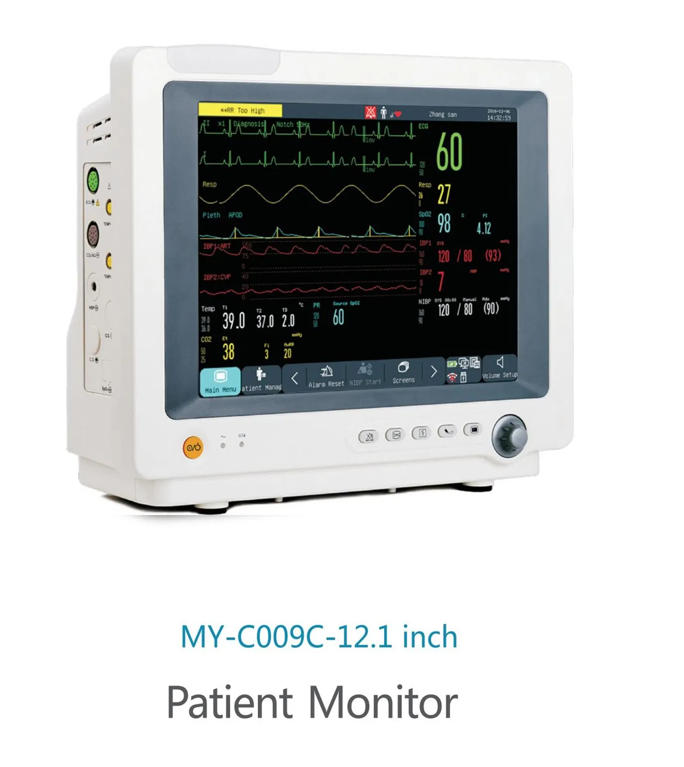 Monitor Multiparamétrico de Pacientes Equipamento Médico Preço para Estabelecimentos de Saúde
