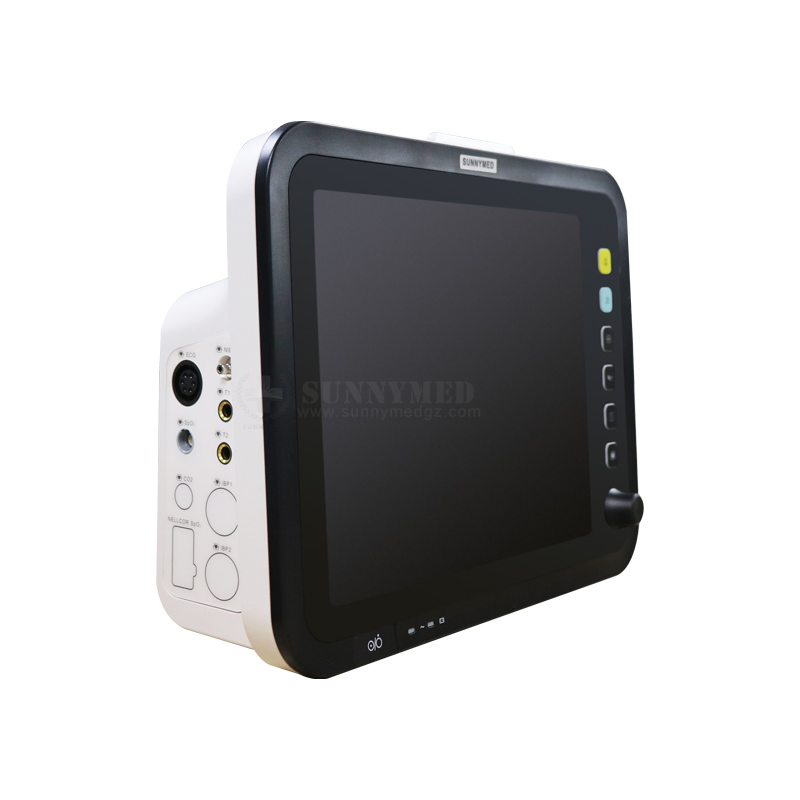 Sy-C005I Monitor de Paciente Cardíaco Multiparamétrico Neonatal com Tela LCD Colorida