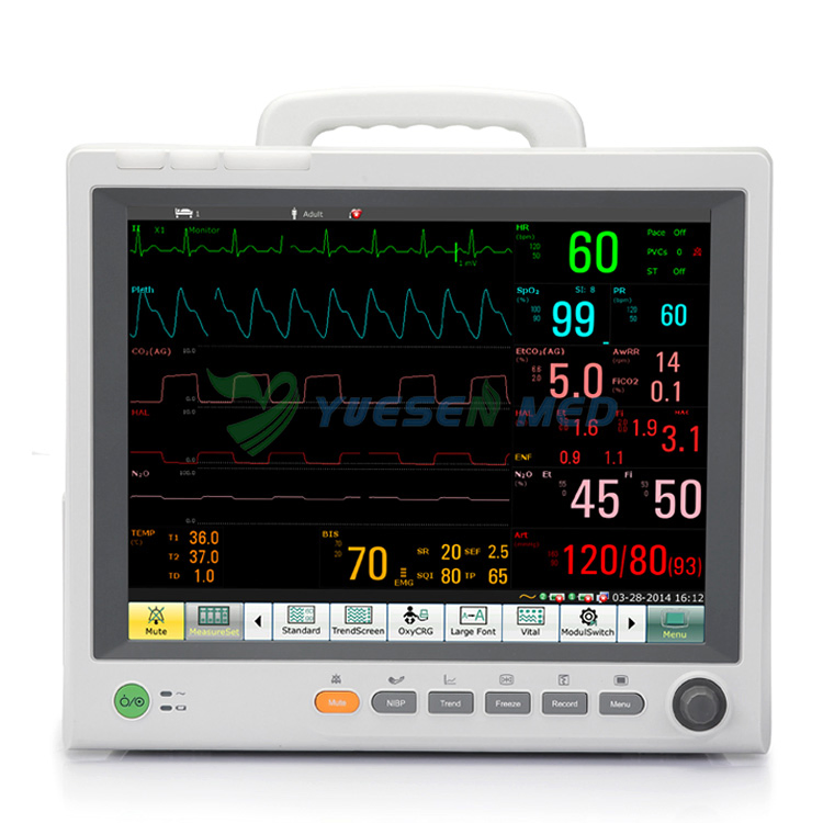 Monitor de Paciente Modular de Sinais Vitais de Alta Qualidade Elite V6 para Hospital Clínica