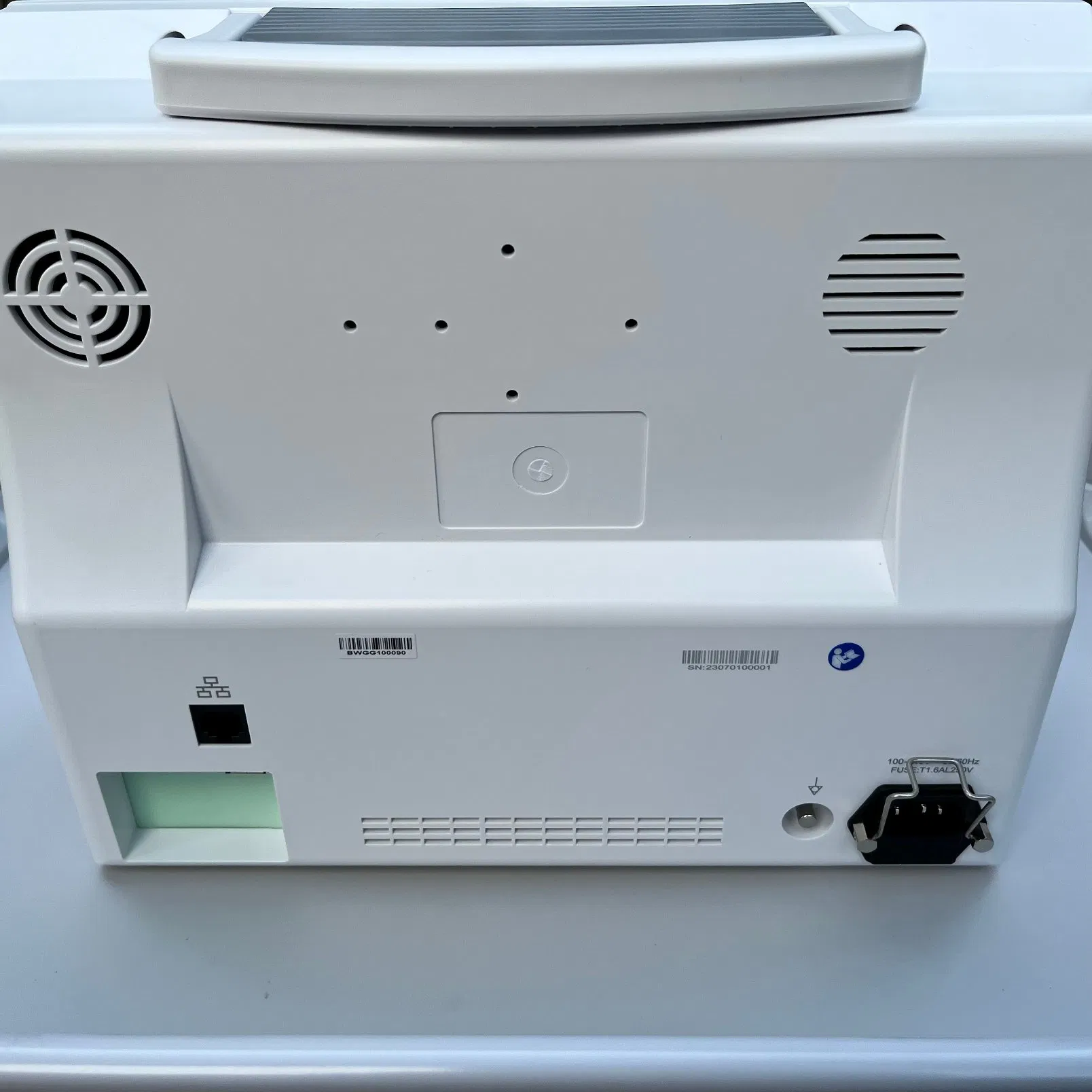 Monitor de Paciente Multimétrico Médico com Tela Sensível ao Toque, Exibição Completa de Sinais Vitais, Kit de Acessórios Completo Elétrico