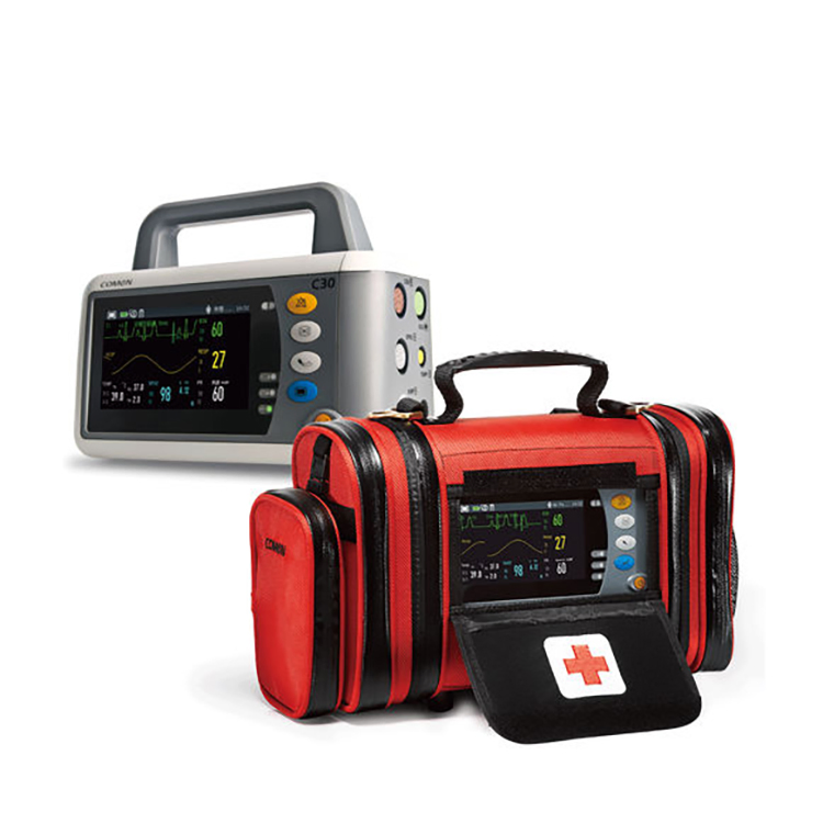 Comen C30 Equipamento Médico Transporte de Emergência Monitor de Paciente