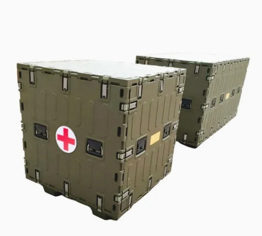Container de Transporte de Hospital de Campo Multifuncional Móvel