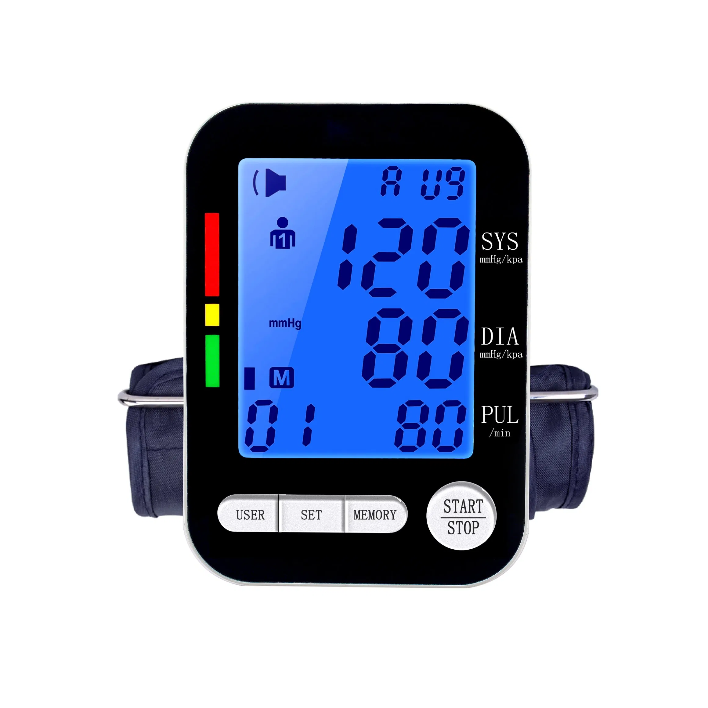 Monitor de Sinais Vitais de Pressão Arterial Multiparamétrico Veterinário Esfigmomanômetro