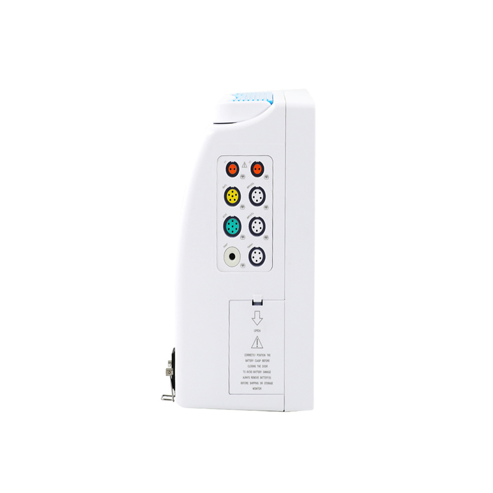 Contec Cms8000 Monitor de Sinais Vitais Portátil Multi Parâmetro 12 Polegada para Pacientes ao Lado da Cama