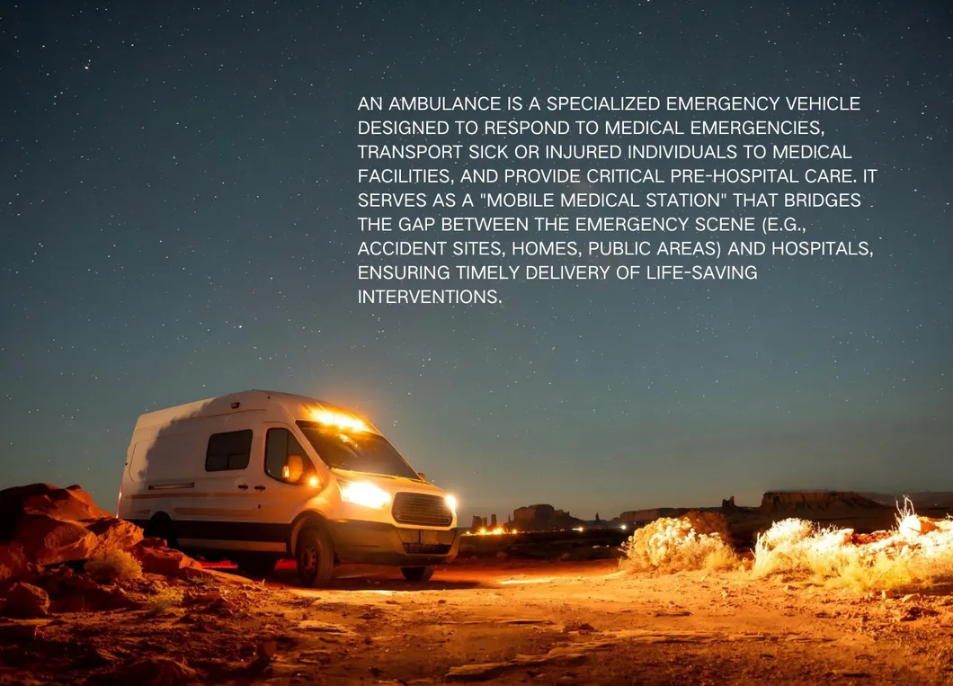 Ambulância Ford T8