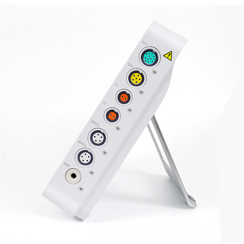 Monitor Médico de Paciente com Tela de Toque de Alta Definição de Cms8500 14 Polegadas, Design Sem Ventoinha, com ECG