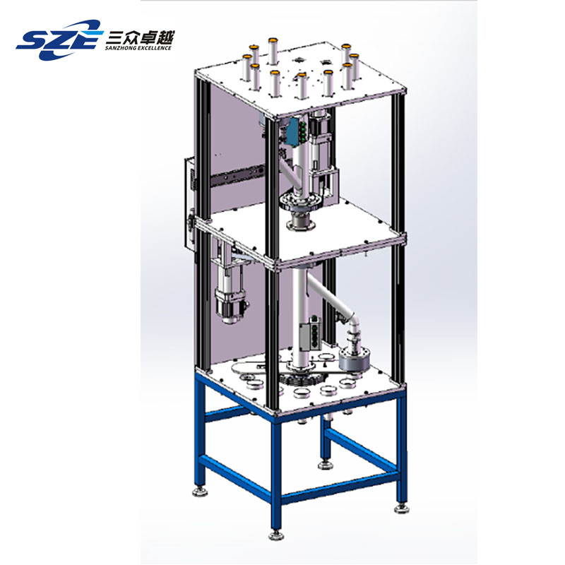Estação de Seleção e Distribuição de Materiais Totalmente Automática para Pellets de Plástico