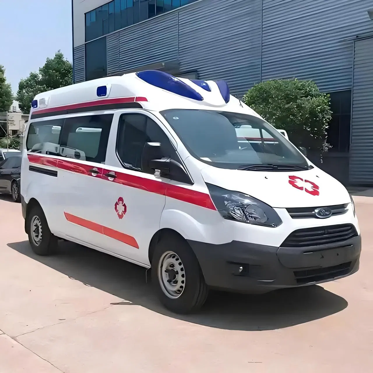 Transporte Ambulância Paciente Exportado Ford V362 4X2 Monitoramento de Gasolina