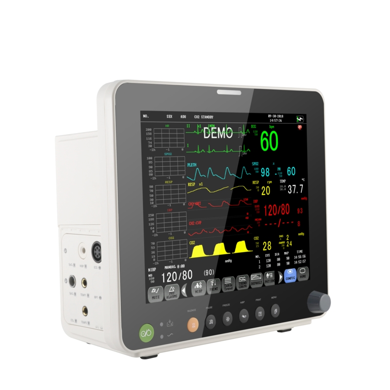 Monitor de Paciente Portátil de UTI com Múltiplos Parâmetros para Ambulância Médica