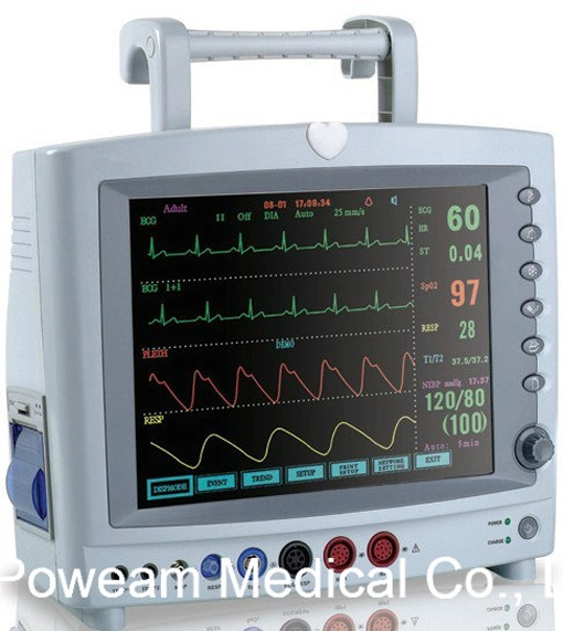 Monitor de Paciente Neonatal, Pediátrico e Adulto de UTI Multifuncional (G6D)