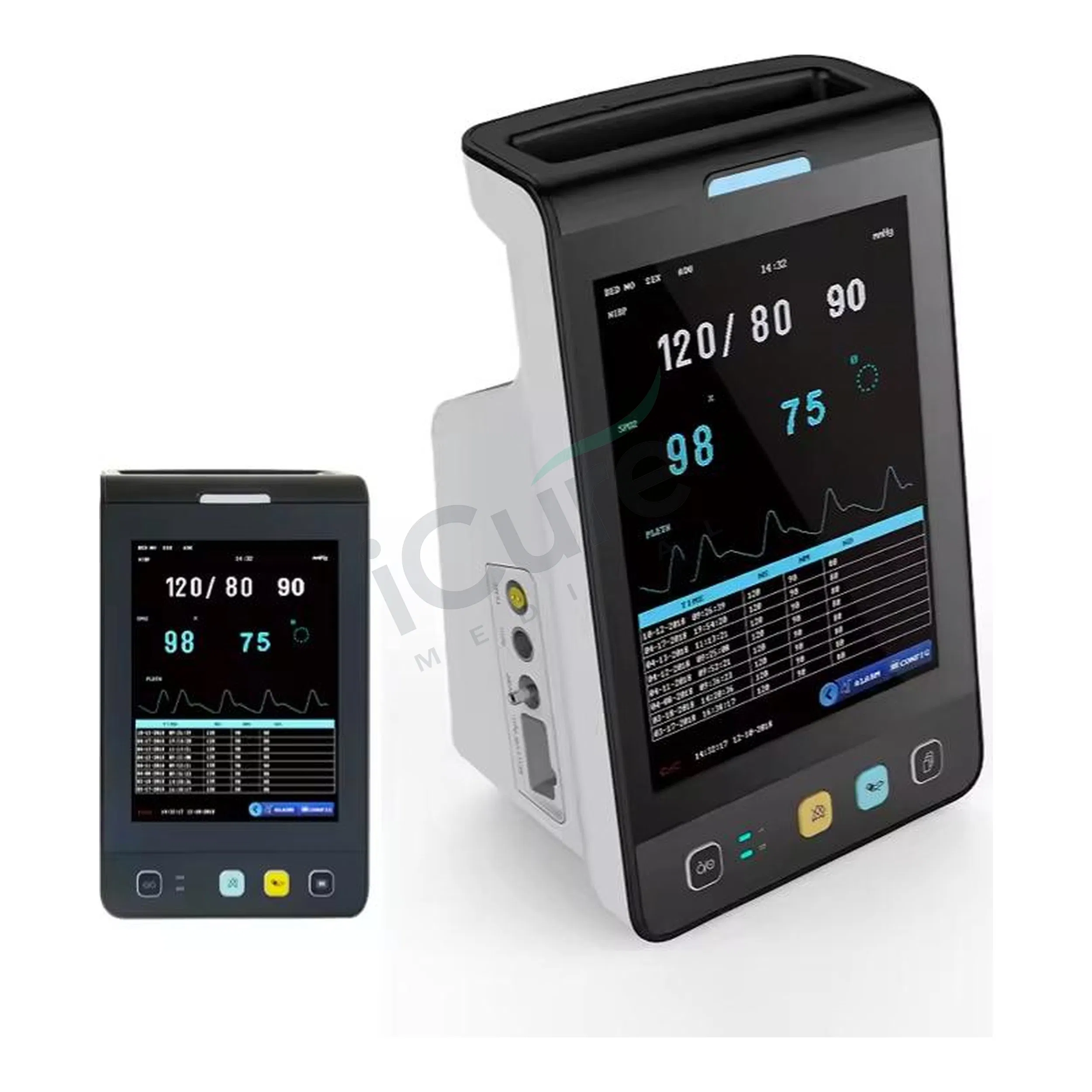 8 Monitor Portátil de Sinais Vitais de SpO2 NIBP